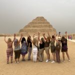 Egipto, Piramide Memphis, grupo de mujeres