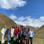 Gran Caucaso, Georgia, grupo de mujeres