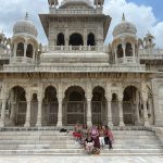 Mausoleo Jaswant Thada, India, grupo mujeres