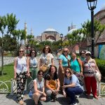 Mequita Santa Sofía, Estambul, Grupo de Mujeres