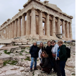 Parthenon, Atenas, Grecia, Grupo de Mujeres