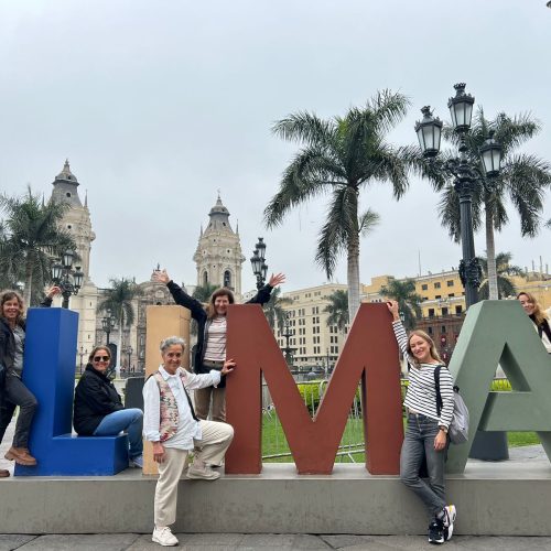 Lima, peru, grupo mujeres