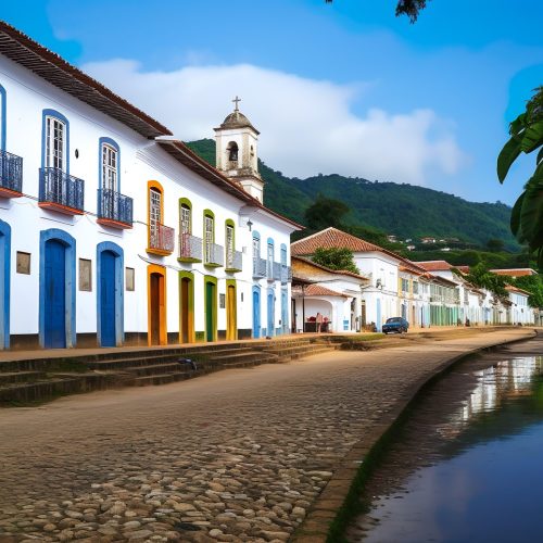 Brasil, Paraty, Casas Coloniales
