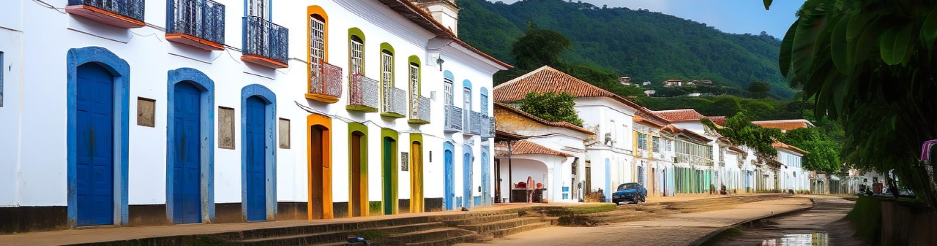 Brasil, Paraty, Casas Coloniales