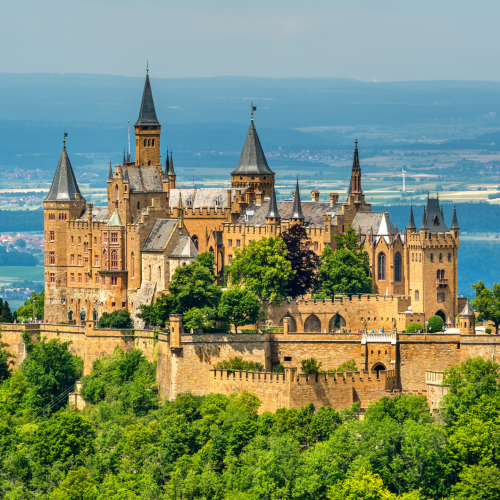 Castillo de Hohenzollern, Selva Negra, Alemania
