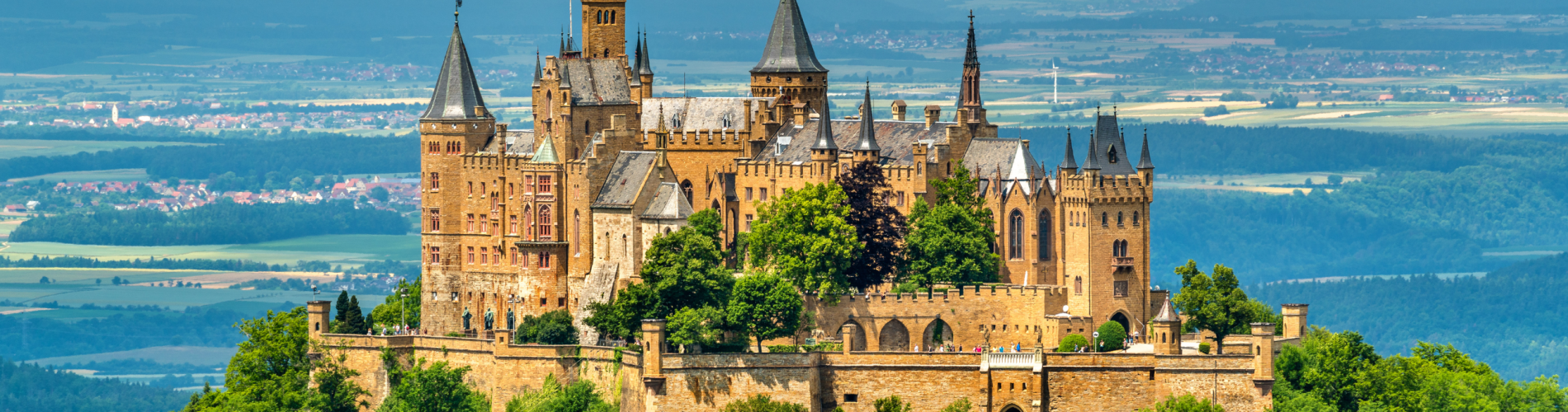 Castillo de Hohenzollern, Selva Negra, Alemania