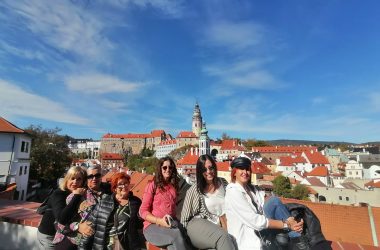 Chequia, cesky krumlov, Grupo Mujeres