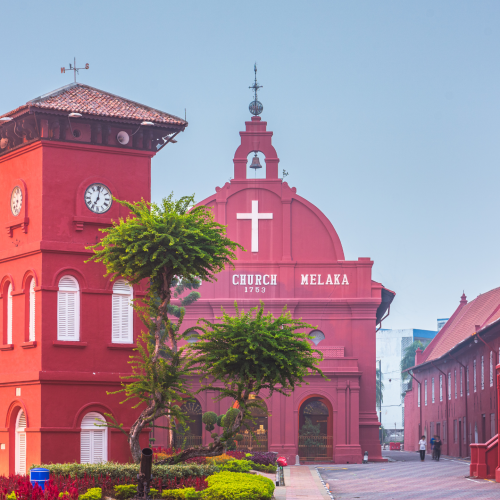 Christ-Church-Melaka-in-Malacca-Malaysia