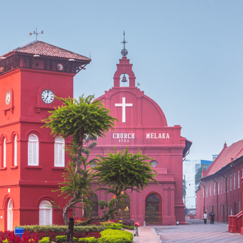 Christ-Church-Melaka-in-Malacca-Malaysia