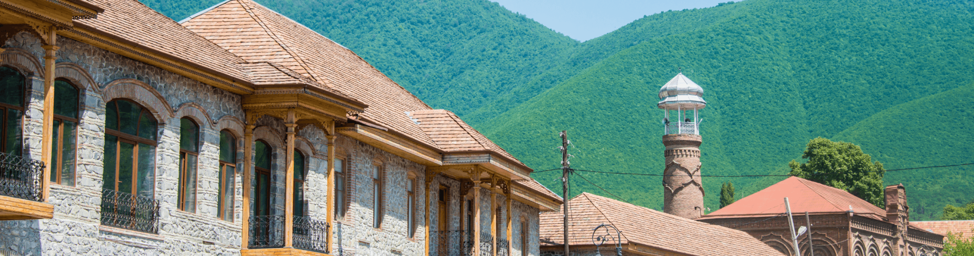 Ciudad de Sheki, Azerbaijan