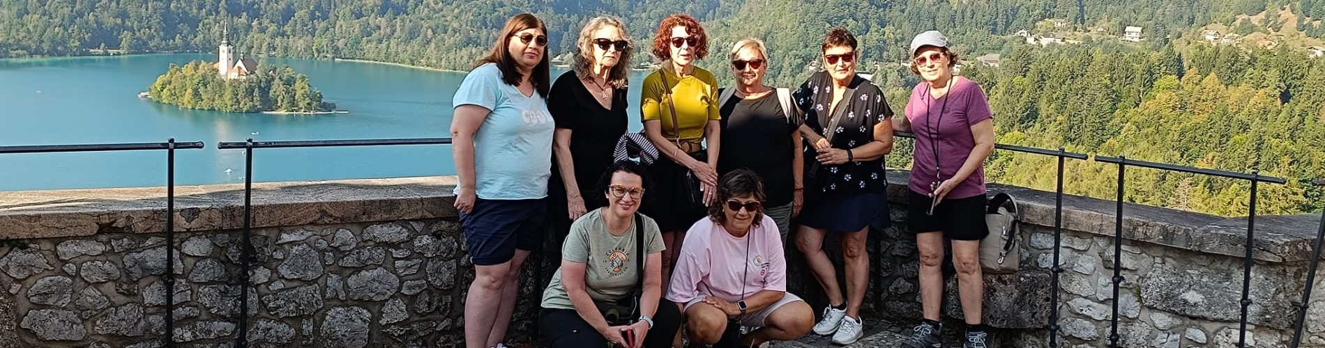 Eslovenia, Lago Bled, Grupo Mujeres