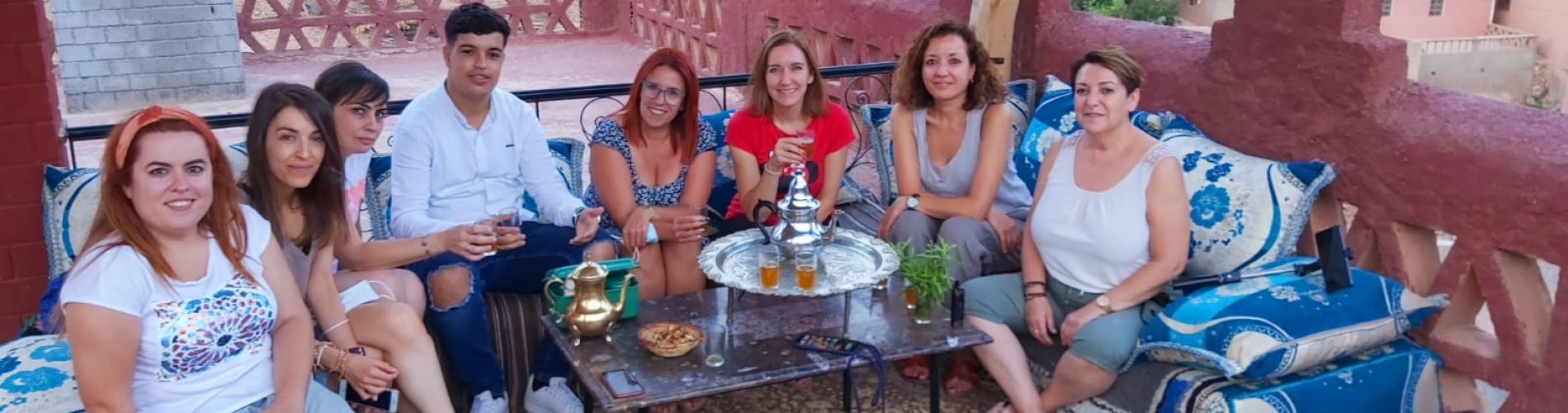 Grupo mujeres Gargantas del Dades, Marruecos