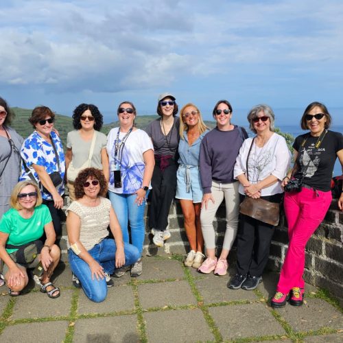 Isla Terceira, Azores, grupo mujeres
