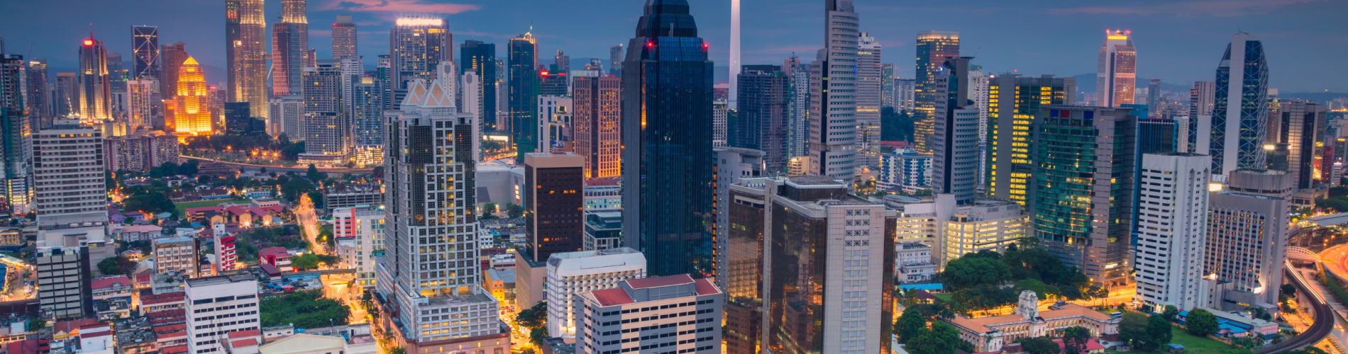 Kuala-Lumpur, Malasia, torres altas