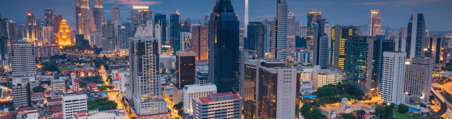 Kuala-Lumpur, Malasia, torres altas