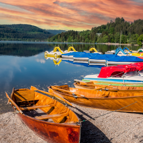Lago Titisee, Selva Negra, Alemania