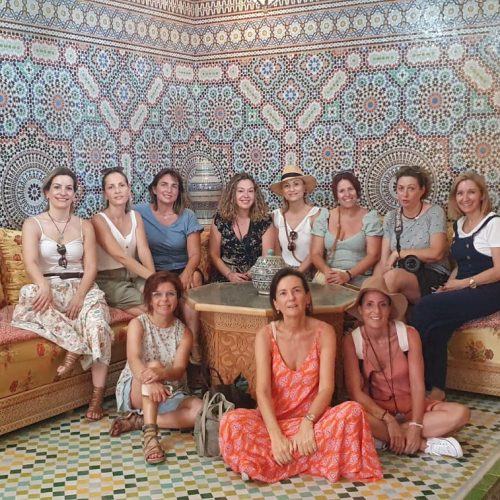 Marruecos, Fez, grupo de mujeres