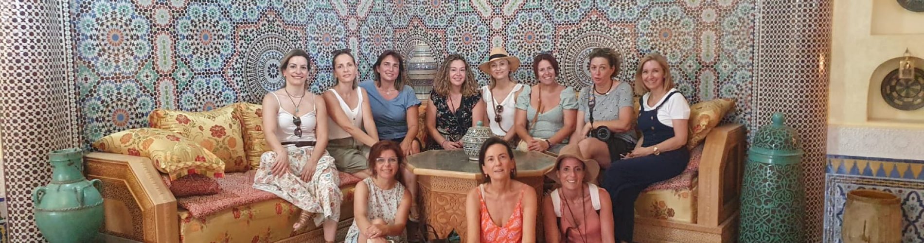 Marruecos, Fez, grupo de mujeres