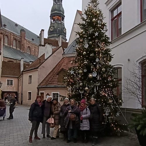 Mercadillos Riga, grupo de mujeres