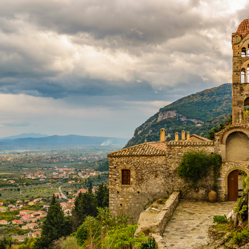 Mystras, Peloponeso, Grecia