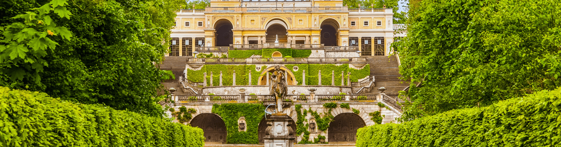 Orangerie in Potsdam, park sanssouci, germany