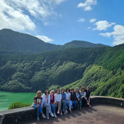 Ponta Delgada, Islas Azores, grupo mujeres