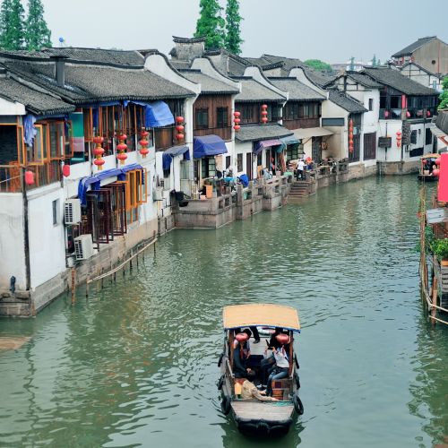 Pueblo Zhujiajiao, Shanghái, China