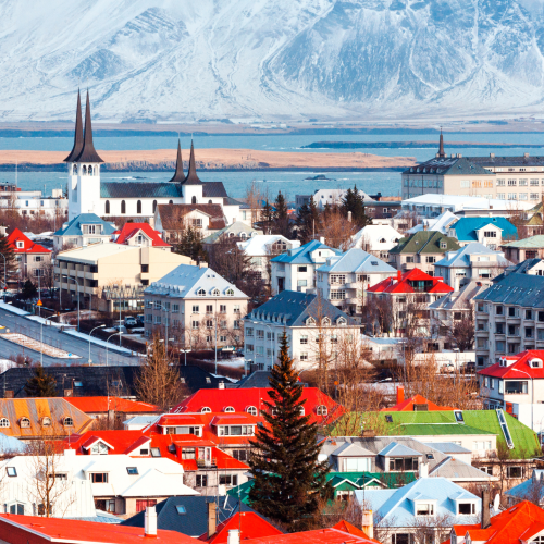 reykjavik, pueblo, islandia