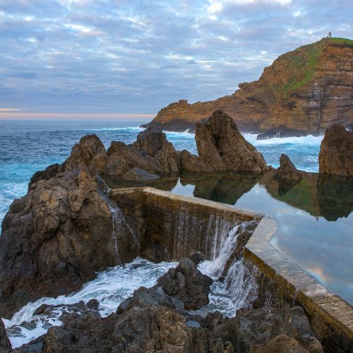 Rocas, lagunas naturales, Porto Moniz, Madeira