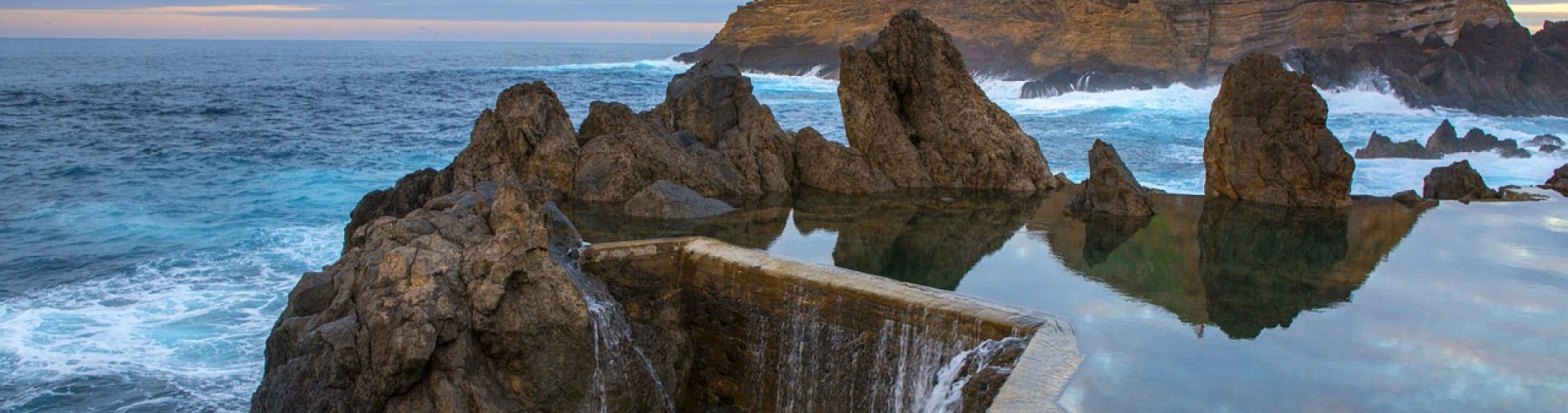 Rocas, lagunas naturales, Porto Moniz, Madeira