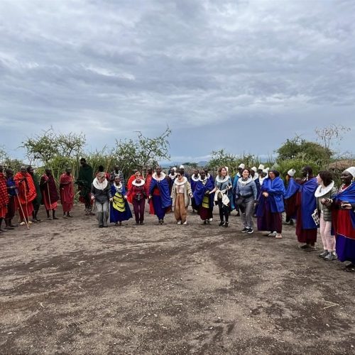 Tanzania, masai, grupo mujeres