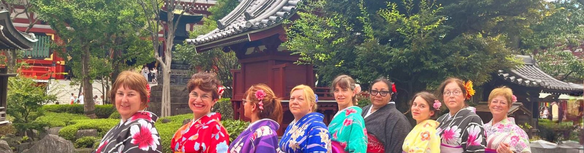 Tokio, Japón, Grupo de Mujeres