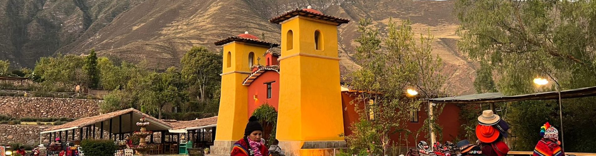 peru, montaña, mercado, grupo mujeres