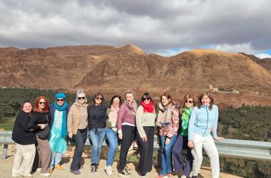 Valle Dades, grupo mujeres, marruecos
