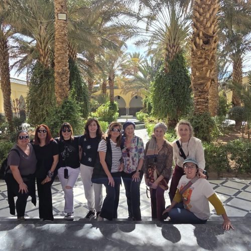 ouzarzate, marruecos, grupo mujeres